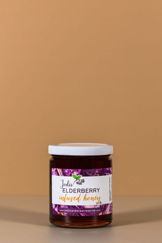 Jodi’s Elderberry Infused Honey